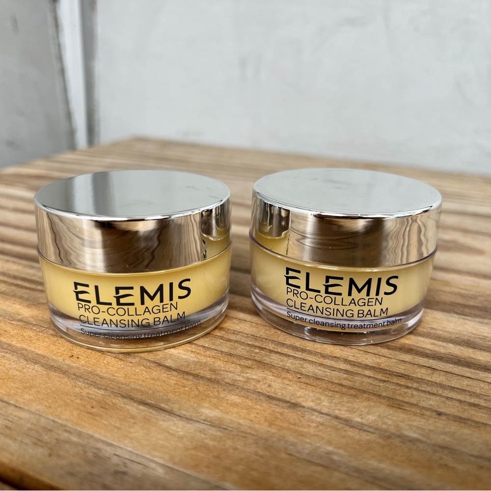 Lot of 2 Elemis Pro-Collagen Cleansing Balms travel size